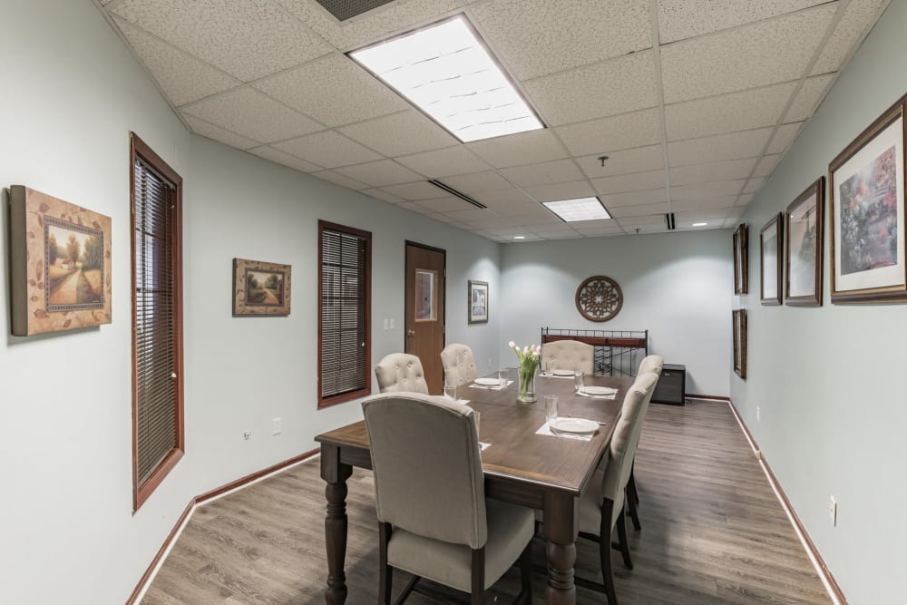 Private dining room at Truewood by Merrill, Modesto in Modesto, California