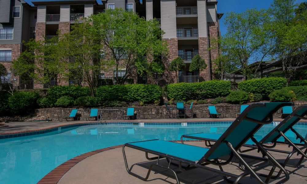 Pool at Arbors of Pleasant Valley in Little Rock, Arkansas