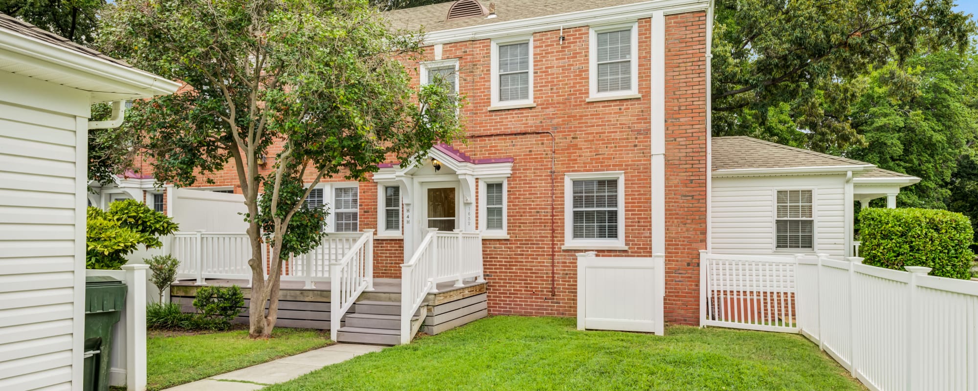 brick exterior of at H Qtrs in Norfolk, Virginia