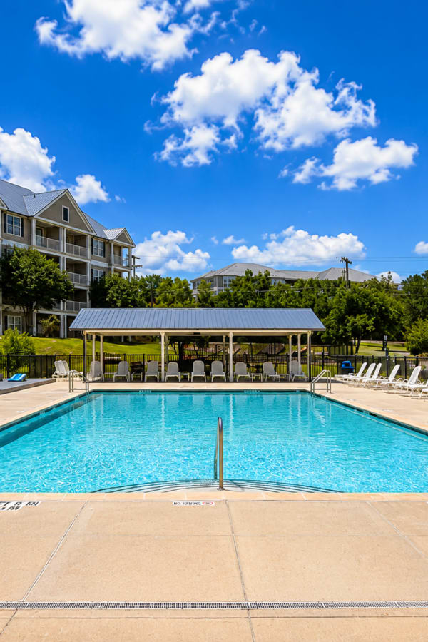 View amenities at The April in Canyon Lake, Texas