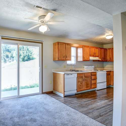 Open kitchen at Stone Brooke in Weirton, West Virginia