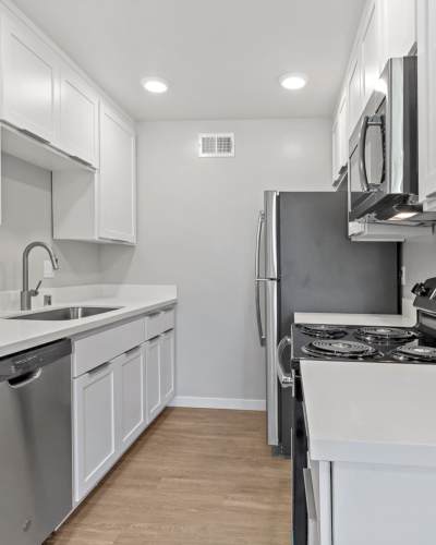 Kitchen at Maplewood Apartment Homes, Mountain View, California