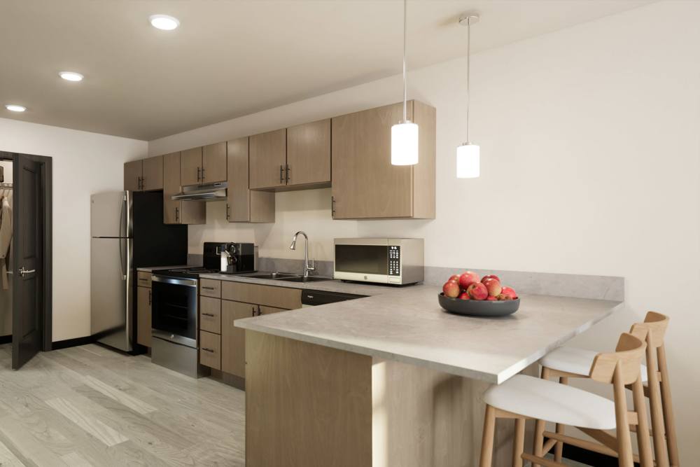 The Intersect Madison Spacious Living