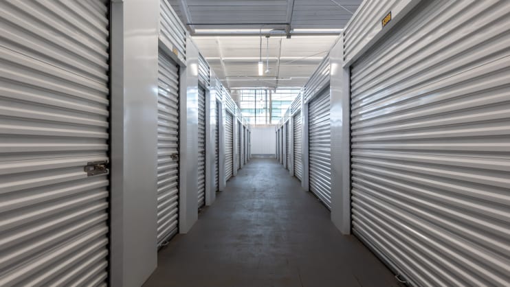 Climate-controlled storage units at a Nova Storage location in California