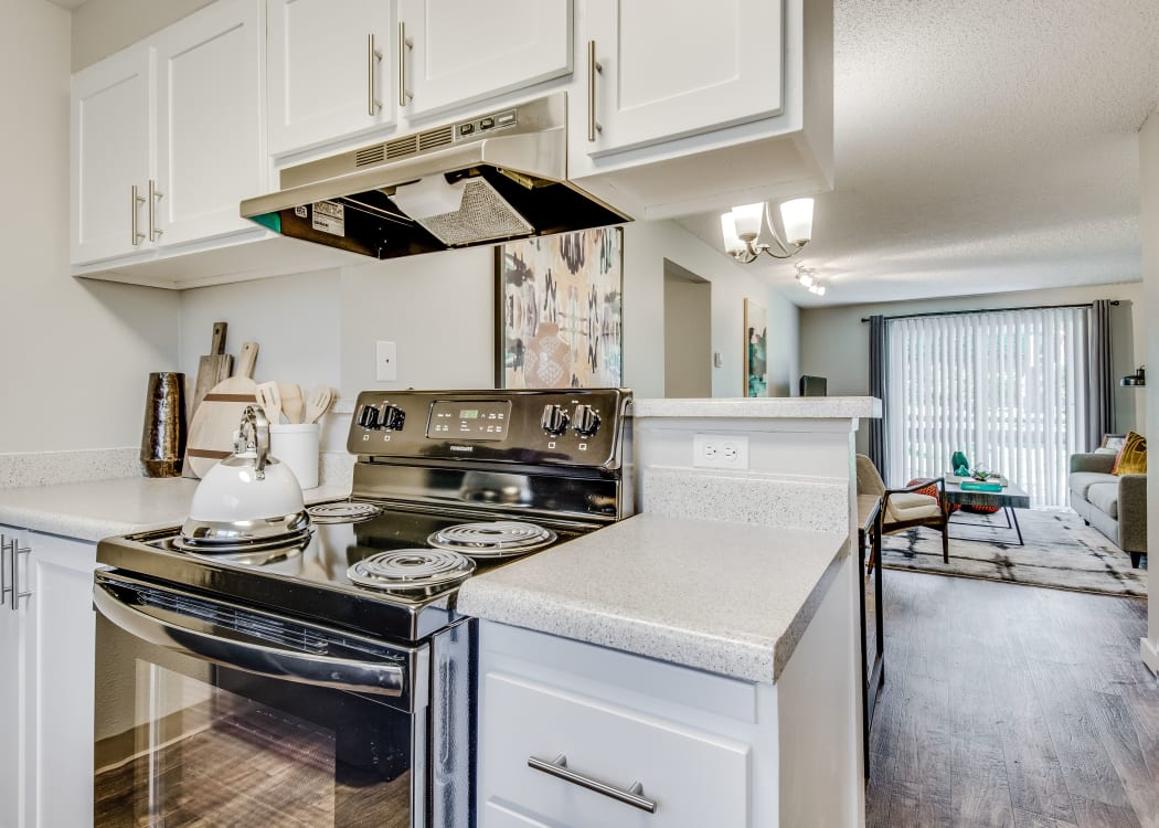 Kitchen at Copperstone Apartment Homes in Everett, Washington