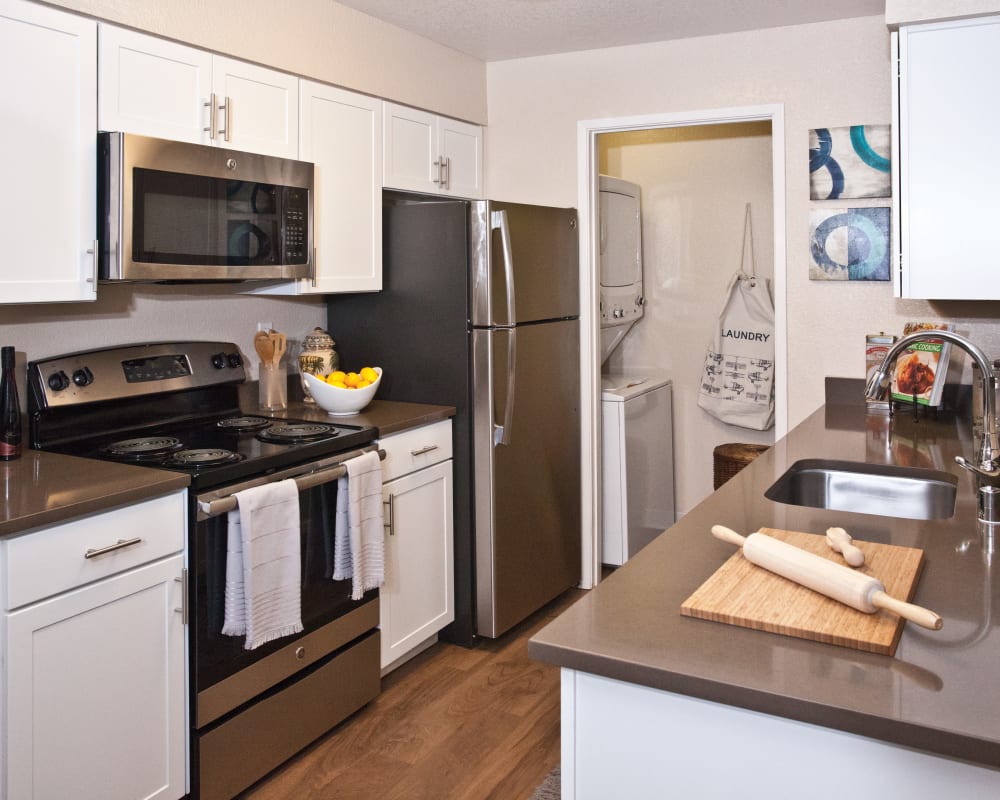 kitchen at The Villages in Santa Rosa, California
