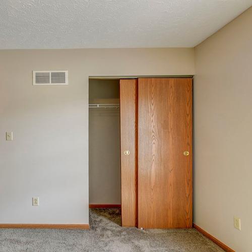 Closet at Greene Glen in Morgantown, West Virginia