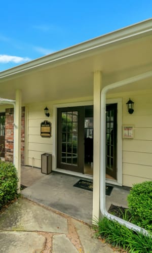 Office entrance at Stonegate Apartments in Mckinney, Texas