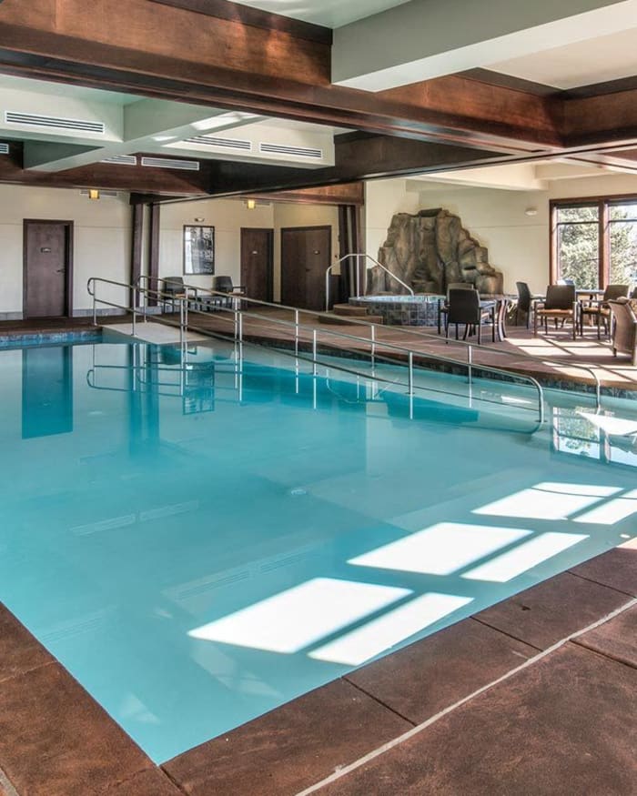 Indoor Swimming Pool at The Springs at Carman Oaks in Lake Oswego, Oregon