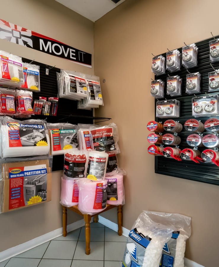 Packing supplies available at StorQuest Economy Self Storage in Columbus, Ohio