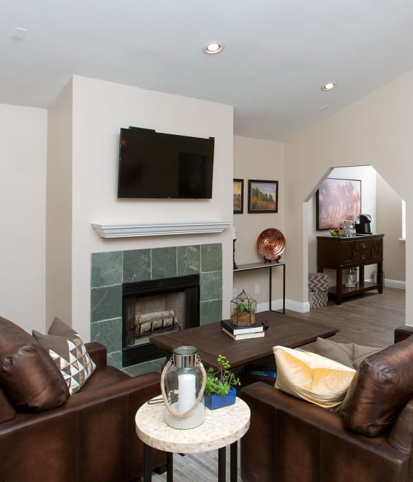 Living room at Heather Ridge in Orangevale, California