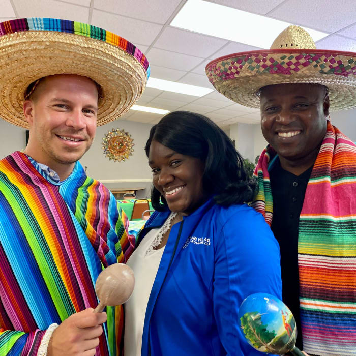 3 staff members at The Village at Summerville in Summerville, South Carolina