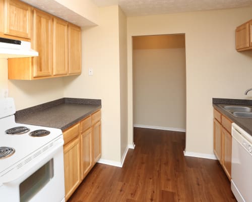Our apartments in Lexington, Kentucky showcase a spacious kitchen