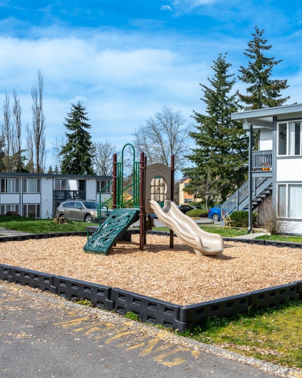 Our playground area at Capri in Mountlake Terrace