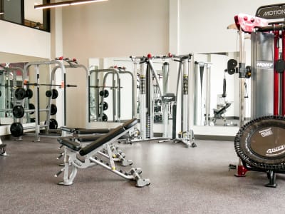 State-of-the-art fitness center at Terra at University North Park in Norman, Oklahoma