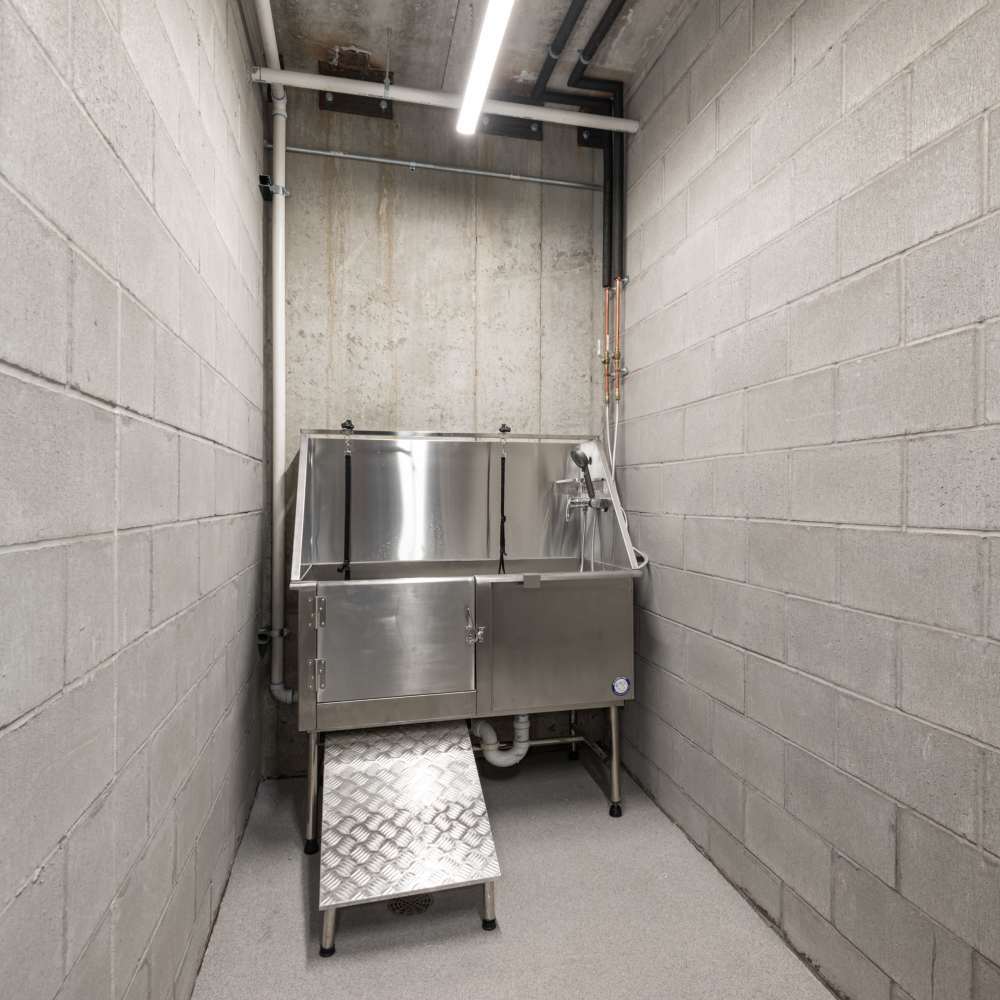 Pet wash station at The Uptown Apartments in Waconia, Minnesota