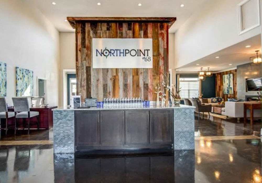 Front desk at Northpoint at 68 in High Point, North Carolina