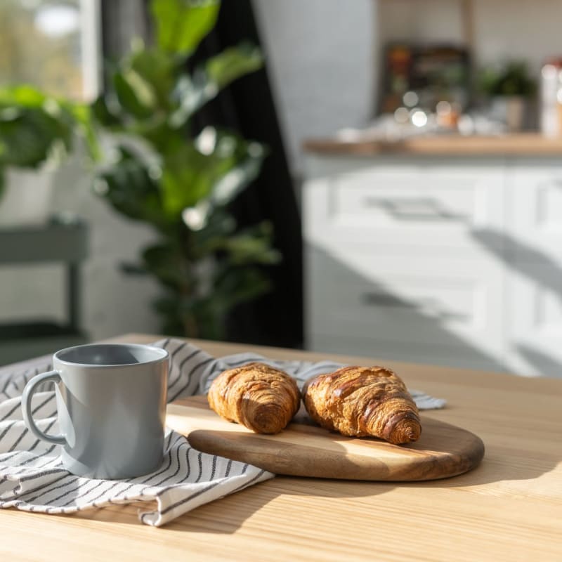 Breakfast pastries in a kitchen at Aspire at West End, Richmond, Virginia