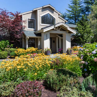 Entrance at Madison Sammamish Apartments in Sammamish, Washington