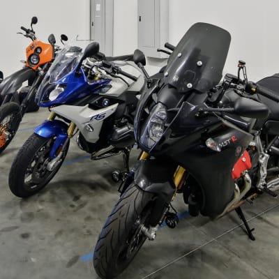 Motorcycles stored at A-1 Car Storage - San Diego in San Diego, California