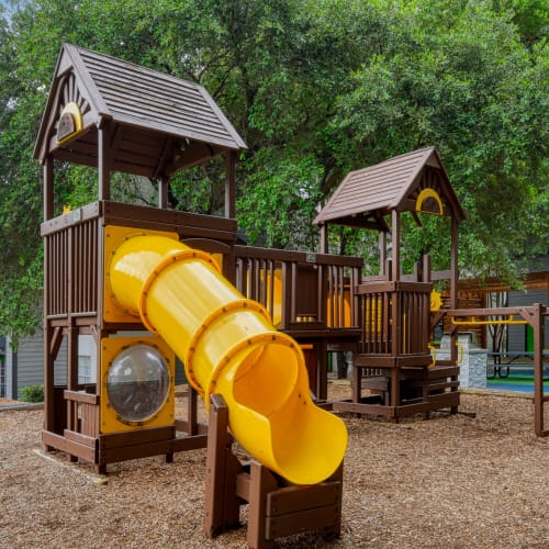 Community playground at The Sage at 1955 in San Antonio, Texas