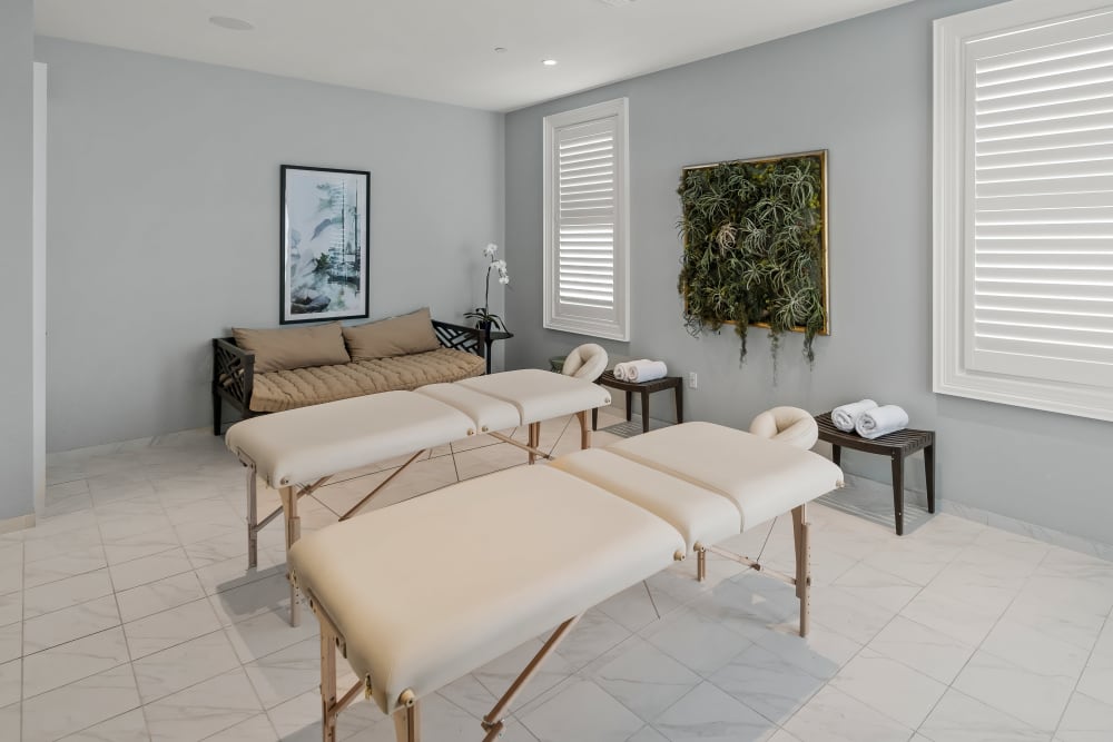 Private spa at Oceanside Lantana in Lantana, Florida