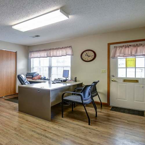 reception in the clubhouse at St. Paul Terrace in Parkersburg, West Virginia