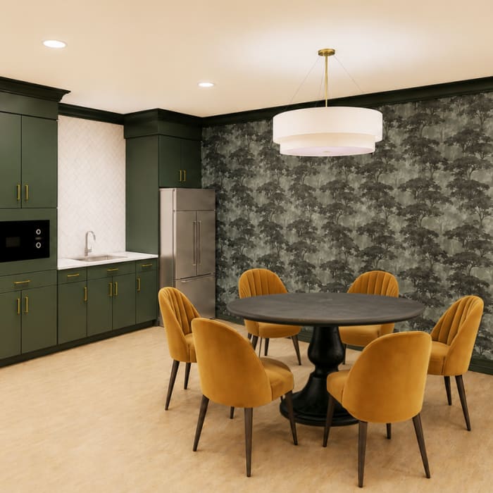 Kitchen at The Lawrence in Buffalo, New York