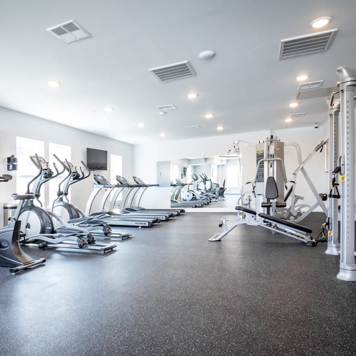 Fitness center at Cedar Broad, Richmond, Virginia