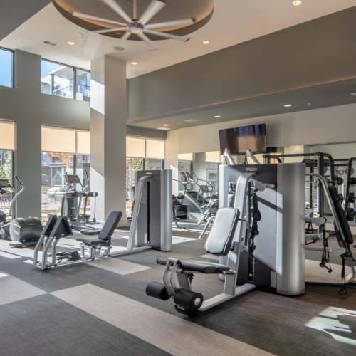 Fitness centre at The Marling in Madison, Wisconsin