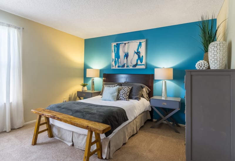 Fabulous master bedroom at Britton Woods in Dublin, Ohio