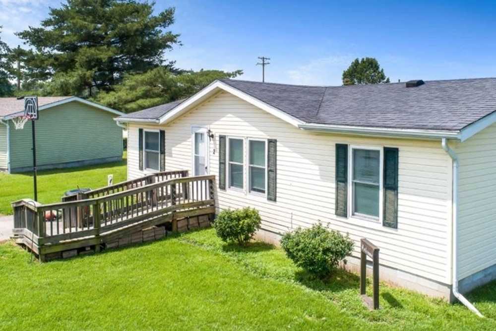 Apartment houses at Fairview Crossing in Scottsburg, Indiana