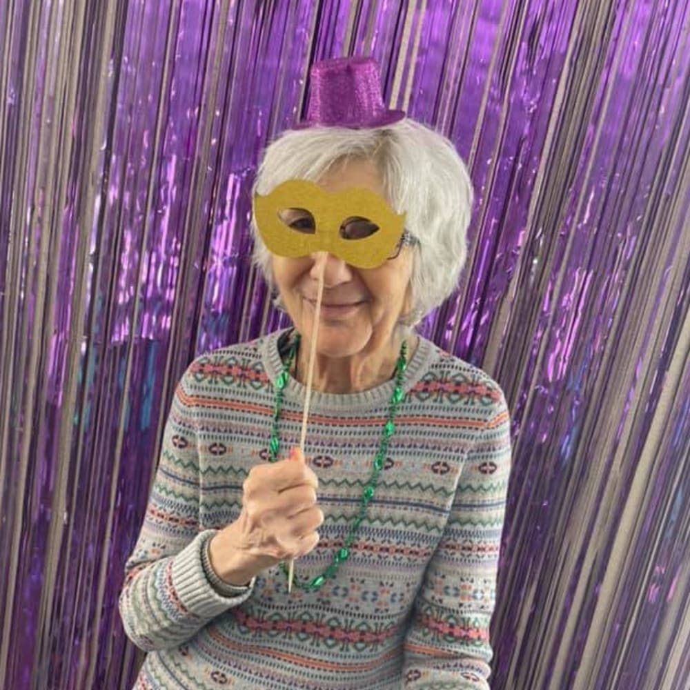 Masquerade fun at Carolina Gardens at Kathwood in Columbia, South Carolina