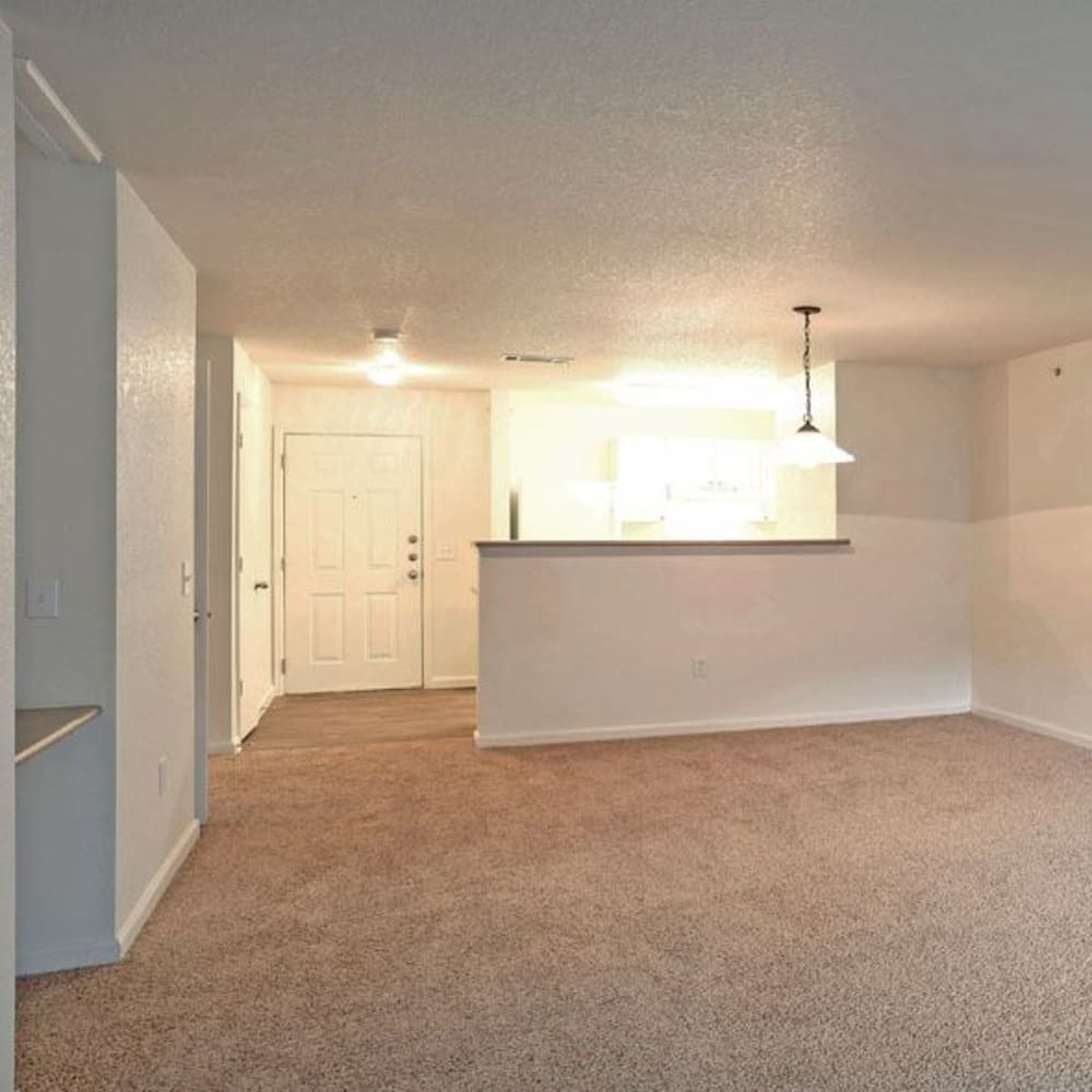 Living Room at Waterford Place Apartments in Loveland, Colorado