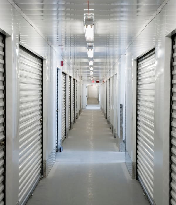 Interior units at a Key Storage in San Antonio, Texas location