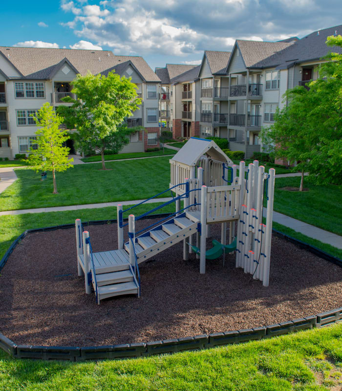 Playground at Villas of Waterford Apartments in Wichita, Kansas