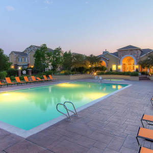 Swimming pool at Legend Oaks Apartments in Aurora, Colorado