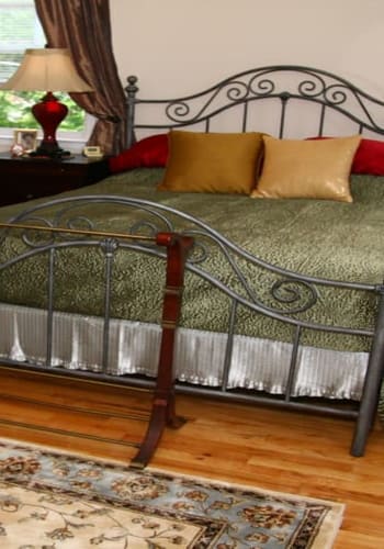 Bedroom at Jackson House Apartments in Chatham, New Jersey