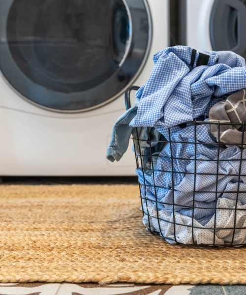 Laundry facility at Oakmont Greene II in Mount Hope, West Virginia