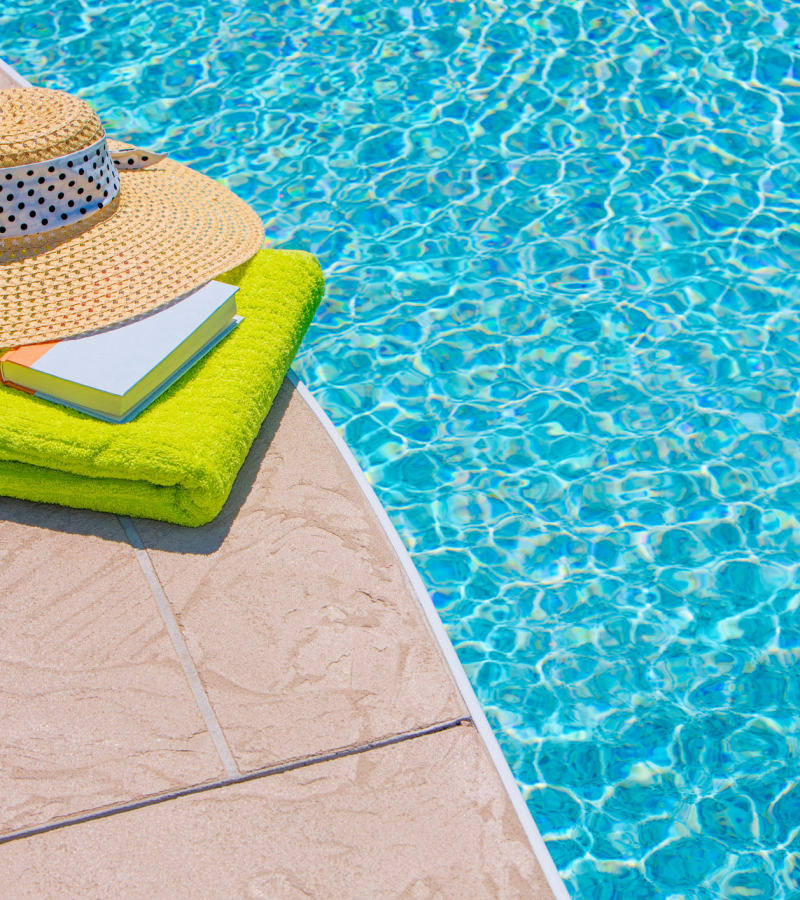 Sparkling pool at Montoro Apartments