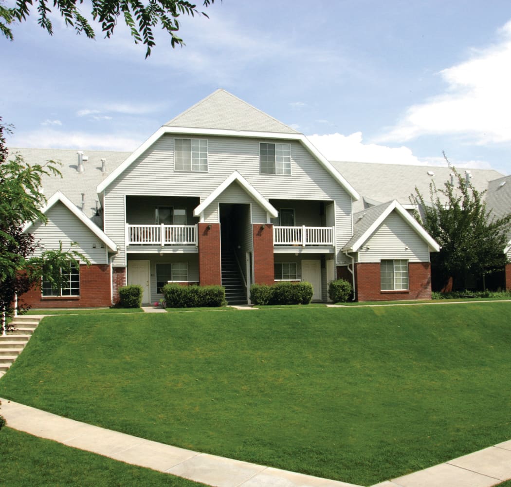Exterior view of Windgate Apartments