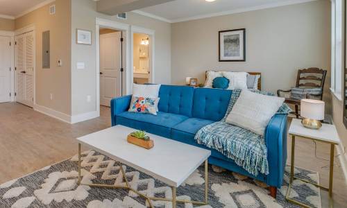 A clean room at The Barclay at Clemson in Clemson, South Carolina