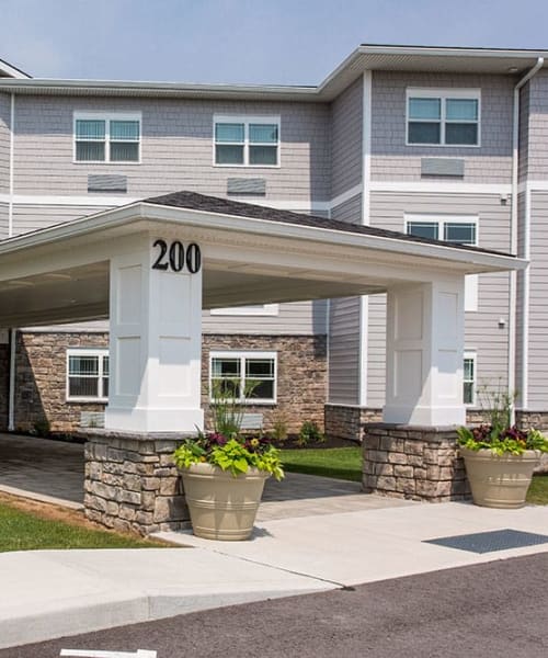 Exterior at Villa Capri Apartments in Rochester, New York