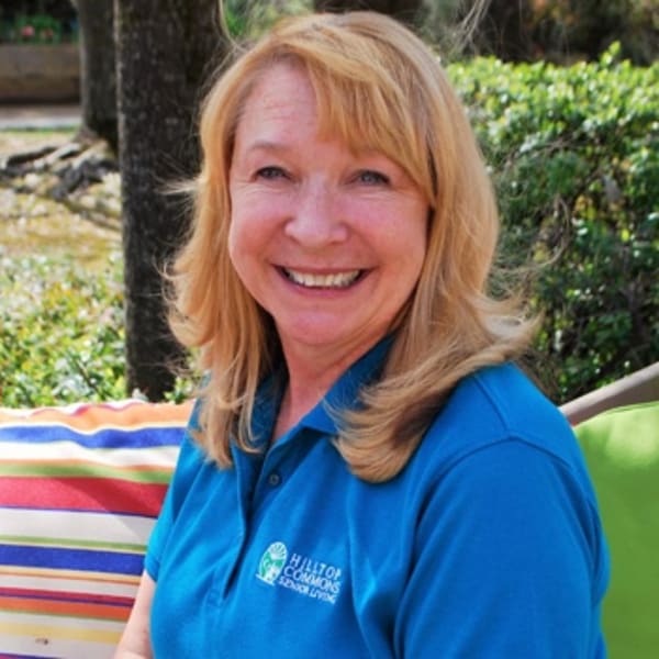 Andrea Wheeler, Housekeeper and Driver at Hilltop Commons Senior Living in Grass Valley, California