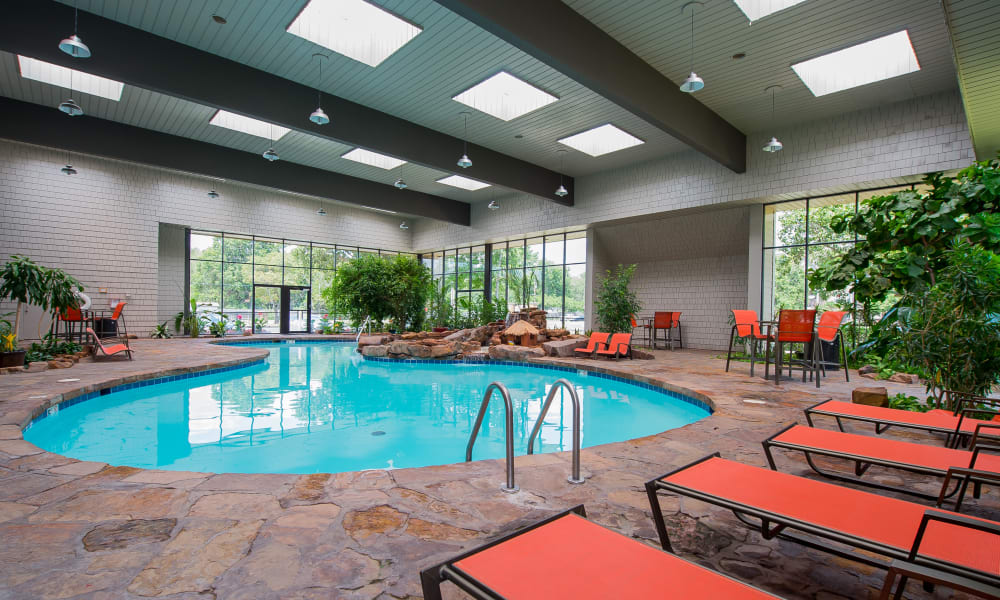 Pool at Silver Springs Apartments in Wichita, Kansas