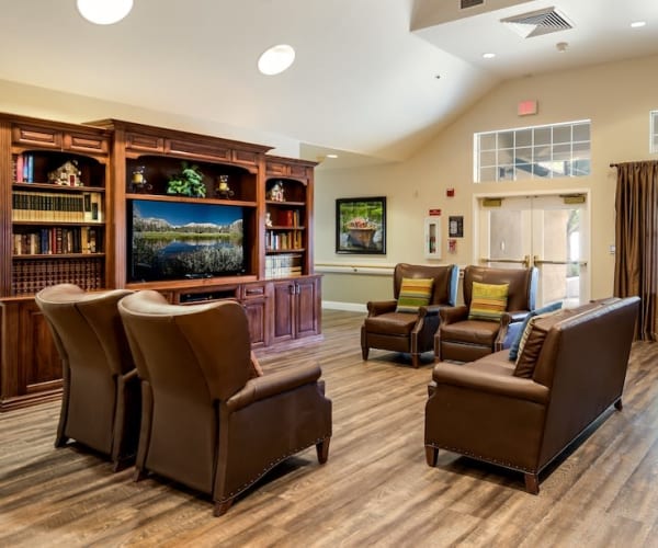 Common area at Pacifica Senior Living Modesto in Modesto, California