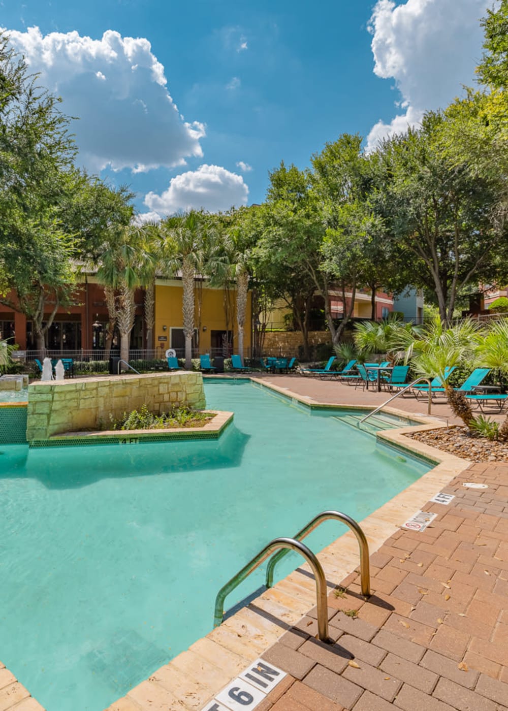 Rendering of residents swimming pool at Broadstone in San Antonio, Texas