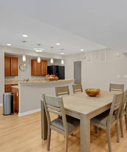 Community room at Robinson Overlook in Columbia, Maryland