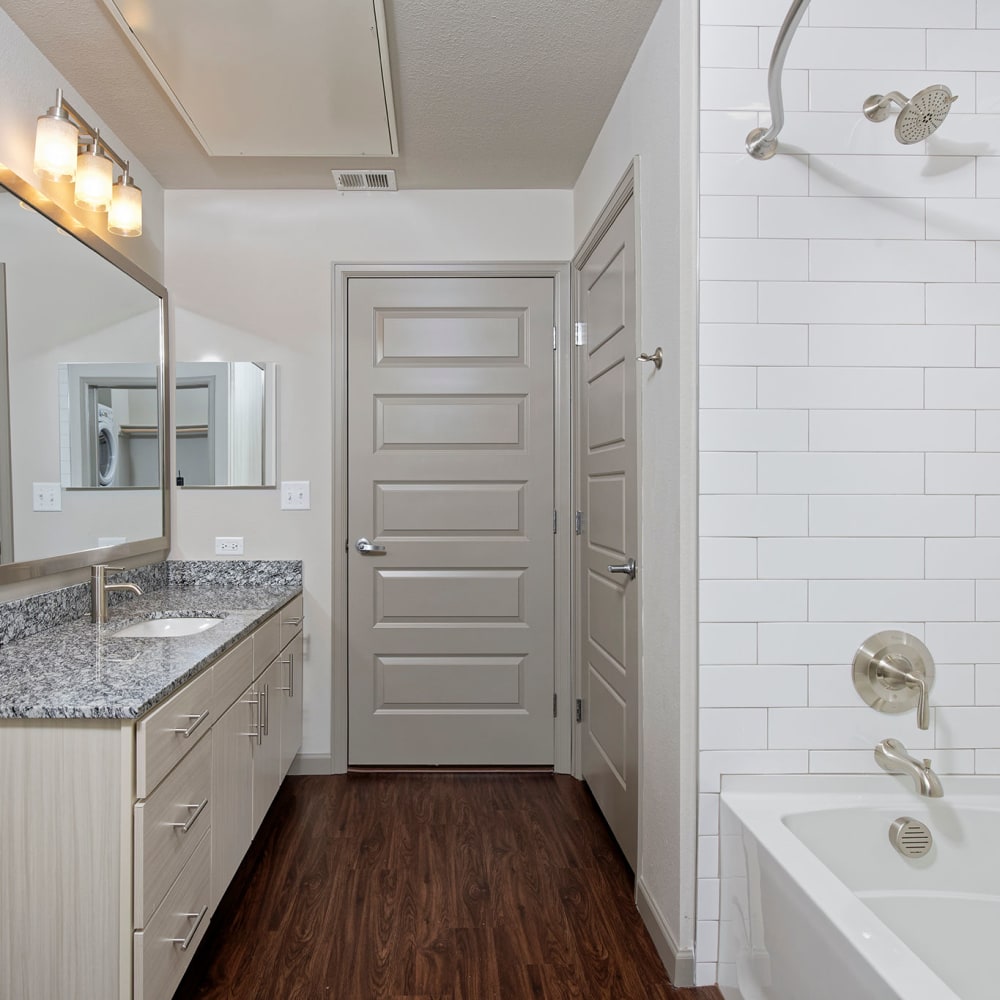 Bathroom at Civic Lofts | Apartments in Downtown Denver, Colorado