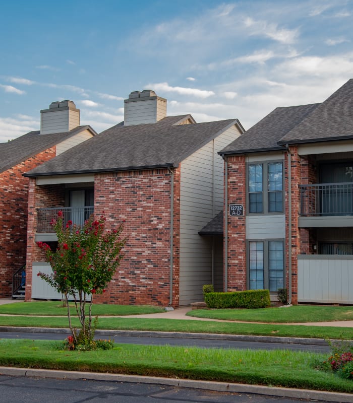 Exterior at The Warrington Apartments in Oklahoma City, Oklahoma